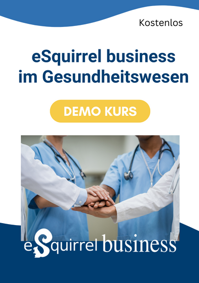 eSquirrel im gesundheitswesen, blended learning
